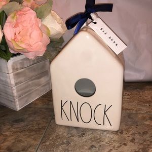 NWT RAE DUNN “Knock” Birdhouse
